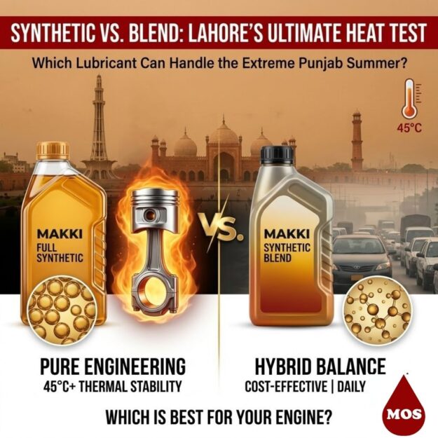 Synthetic Oil vs. Synthetic Blends: Which is Best for Lahore?