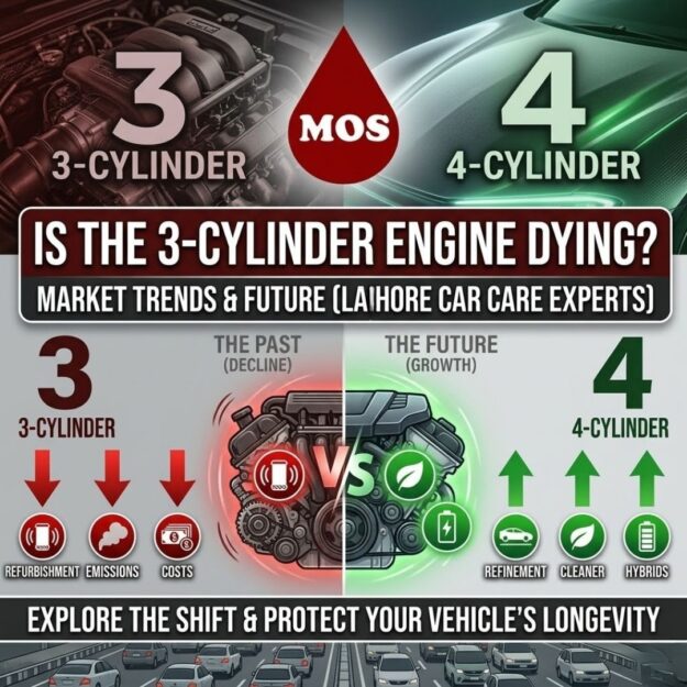 Explore why automakers are shifting away from 3-cylinder engines. Discover the impact of emissions, performance, and maintenance from Makki Oil Store.