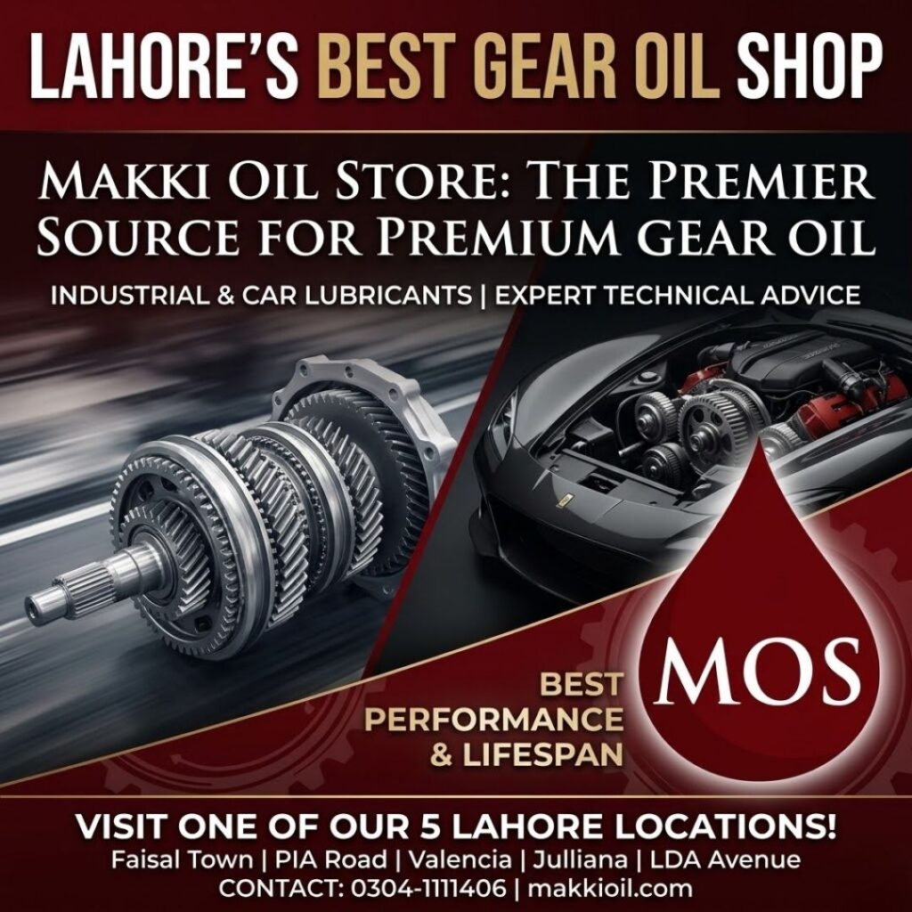 Best Gear Oil Shop in Lahore | Premium Industrial & Car Lubricants