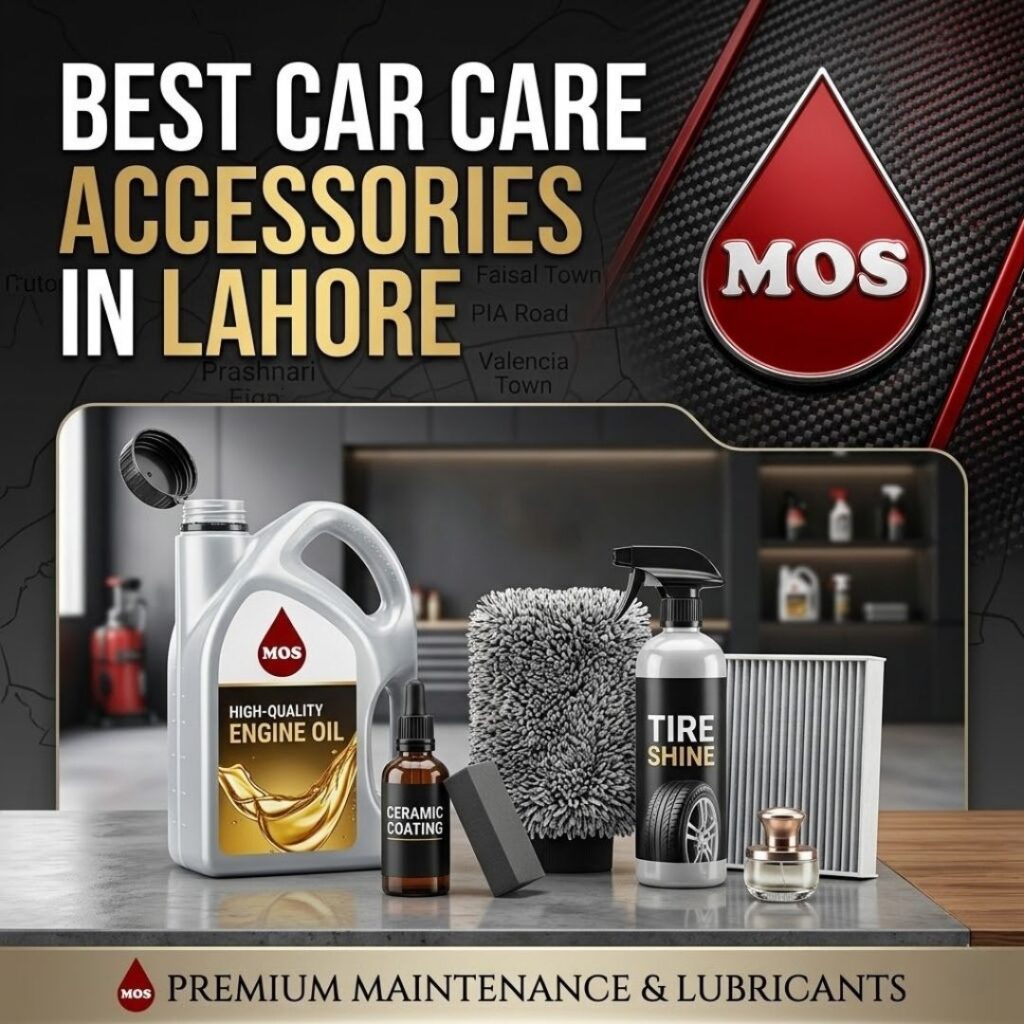 Keep your car in showroom condition. Visit Makki Oil Store, the best car care accessories shop in Lahore, for premium detailing products, engine oils, and expert advice.