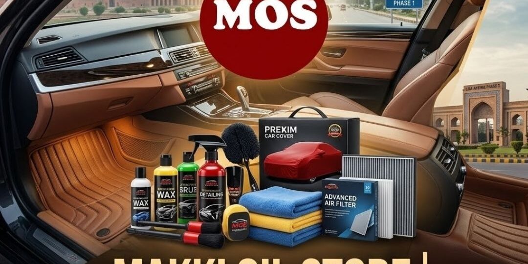 Elevate your driving experience. Visit Makki Oil Store near LDA Avenue for premium car care accessories, detailing products, and expert maintenance in Lahore.