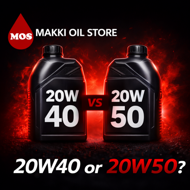 20W40 vs 20W50 engine oil