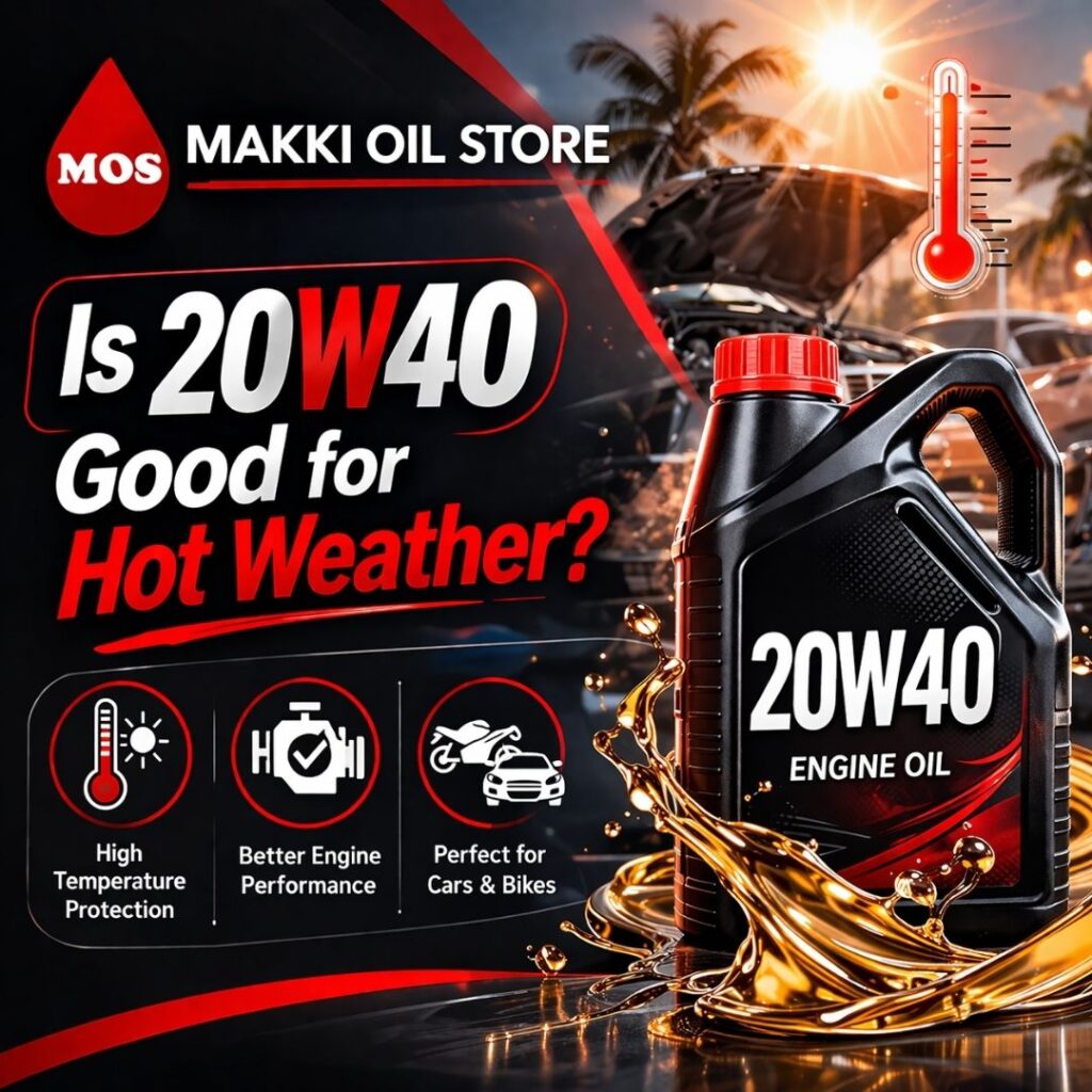 20W40 for hot weather