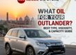 Mitsubishi Outlander Oil