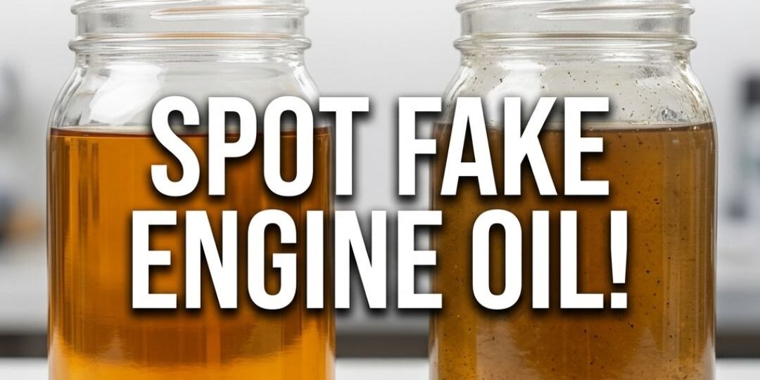Spot Fake Engine Oil Spot Fake Engine Oil