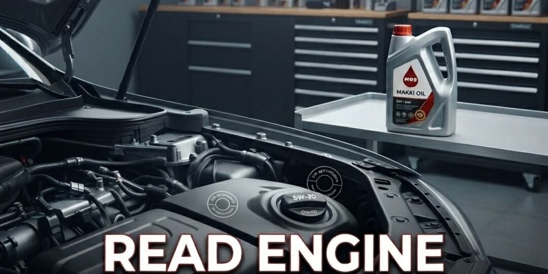 Engine Oil Labels