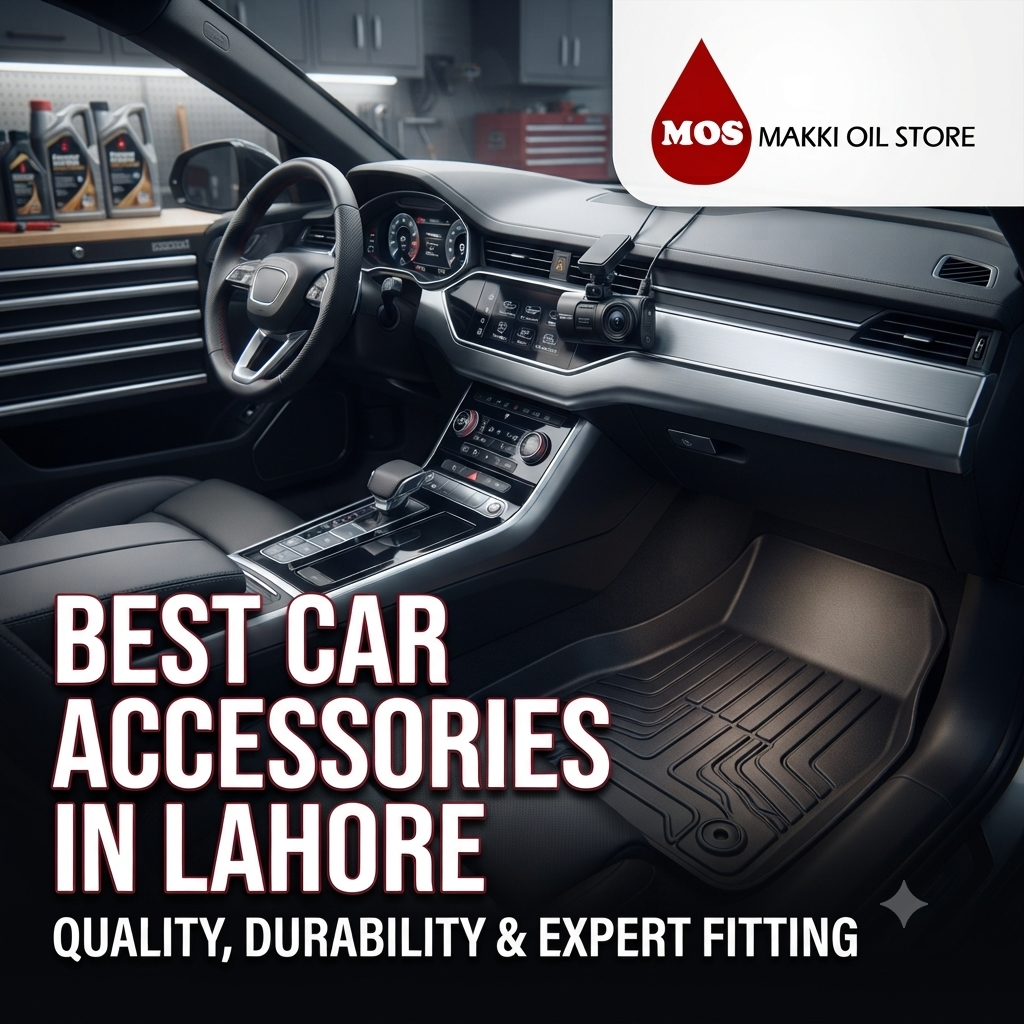 Which shops in Lahore offer high-quality car accessories?