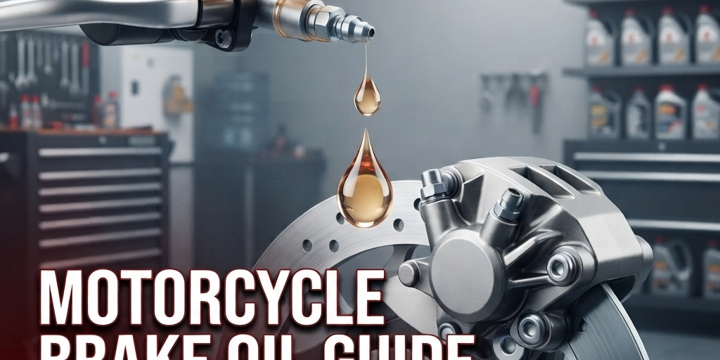 Which brake oil is recommended for motorcycles commonly used in Pakistan?