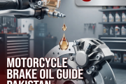 Which brake oil is recommended for motorcycles commonly used in Pakistan?