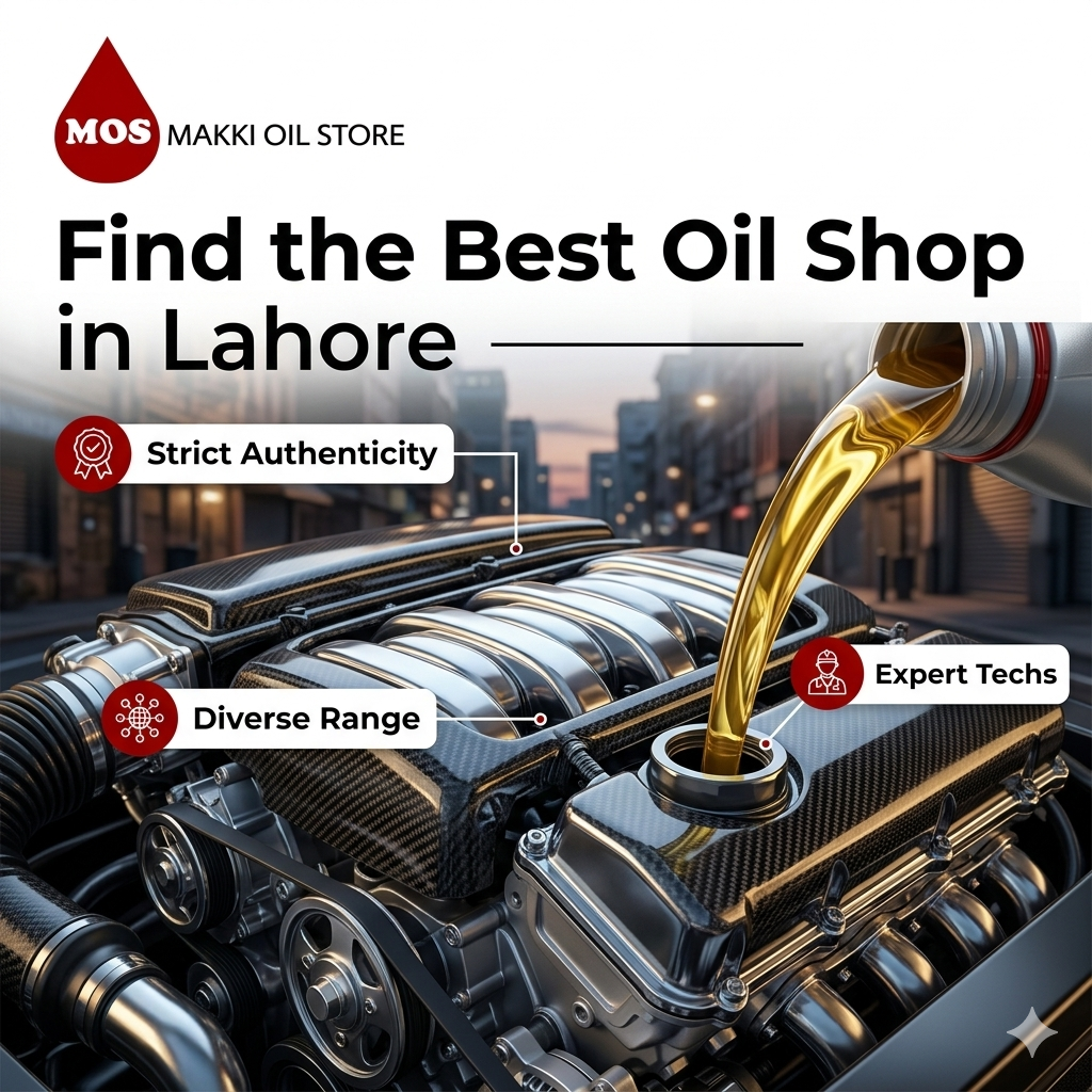 Find the Best Engine Oil Shop in Lahore for Peak Vehicle Performance