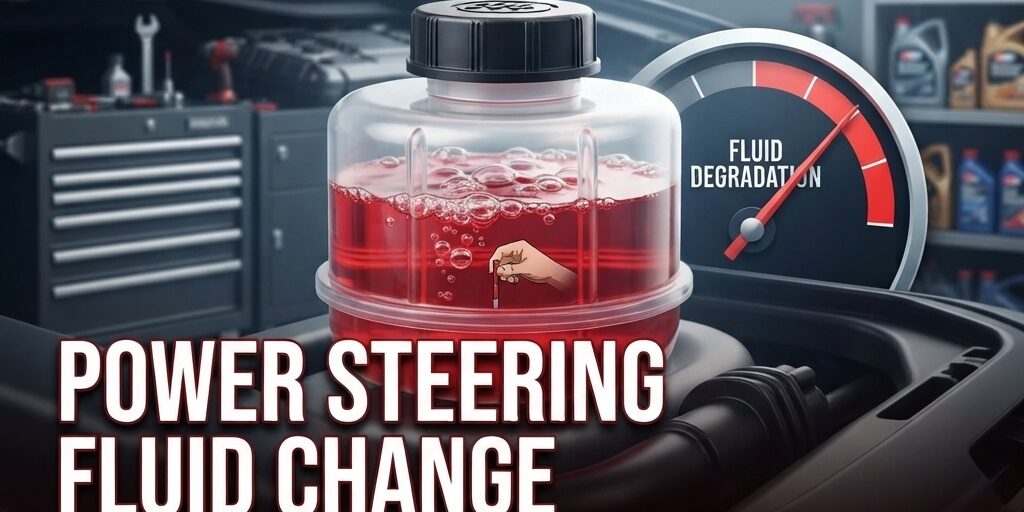Power steering gear oil change service prices in Pakistan