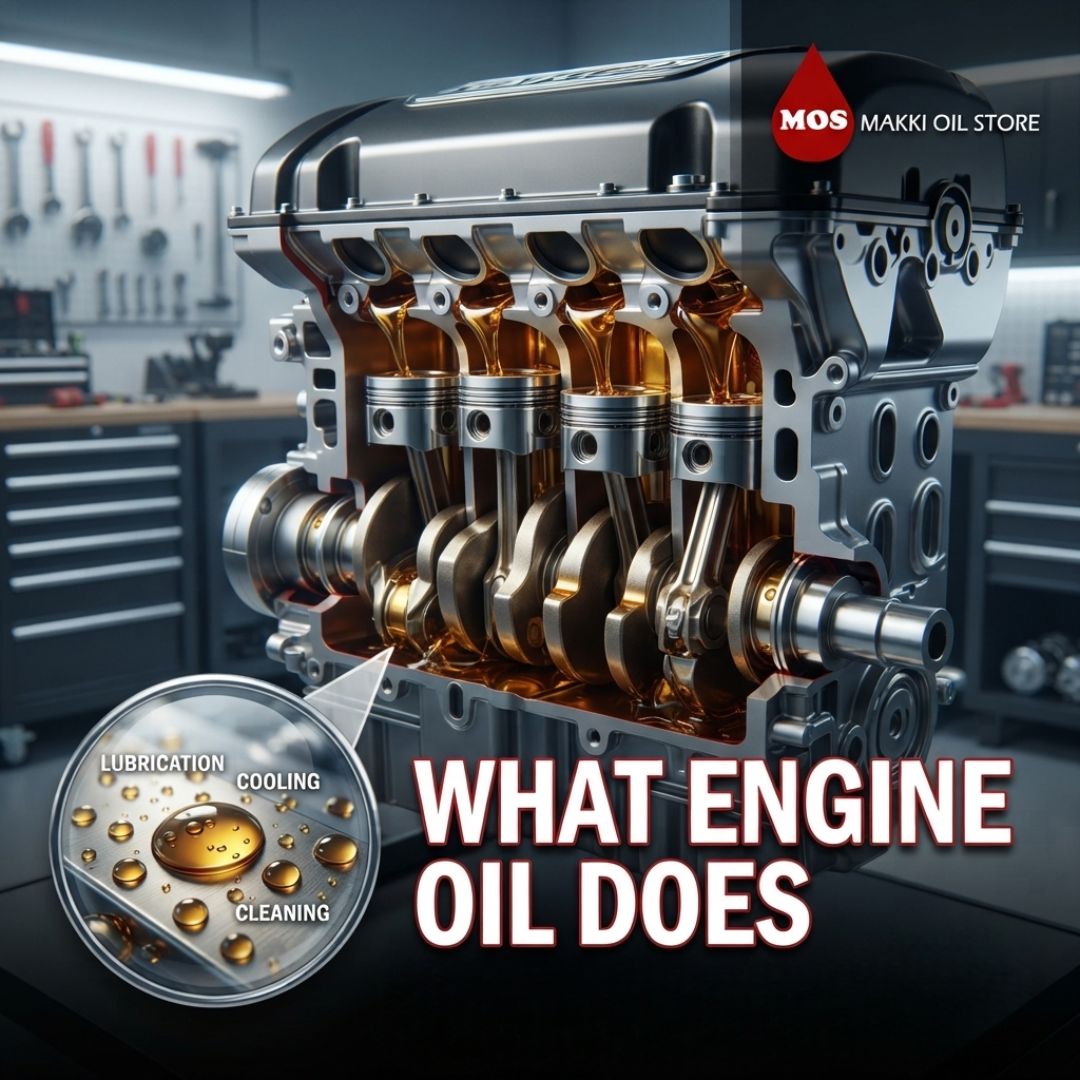 What Does Engine Oil Do Inside a Car Engine?