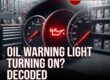 Why Is My Oil Warning Light Turning On?