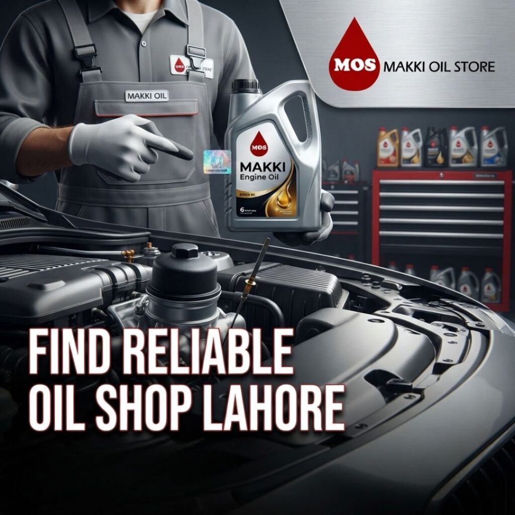 Engine Oil Shop in Lahore