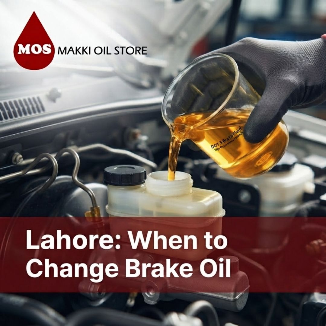 When Should You Visit a Car Brake Oil Shop in Lahore for Brake Fluid Replacement?