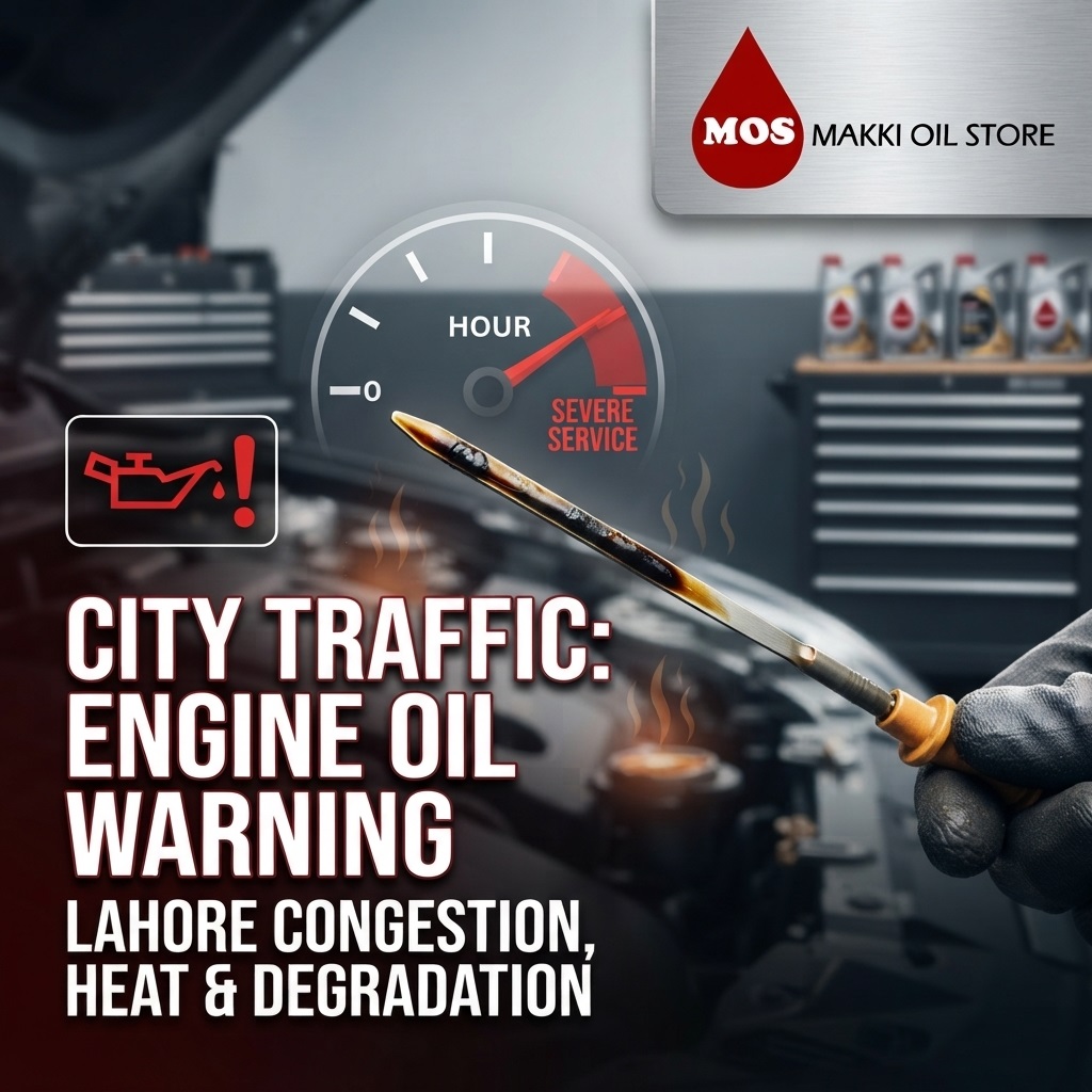 Why Cars in City Traffic May Need Earlier Oil Checks
