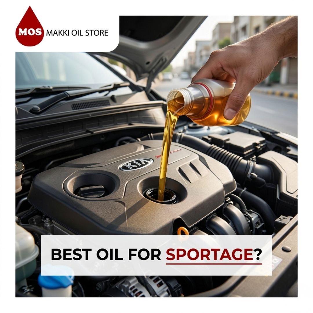 Which engine oil should you use for a Kia Sportage in Pakistan?