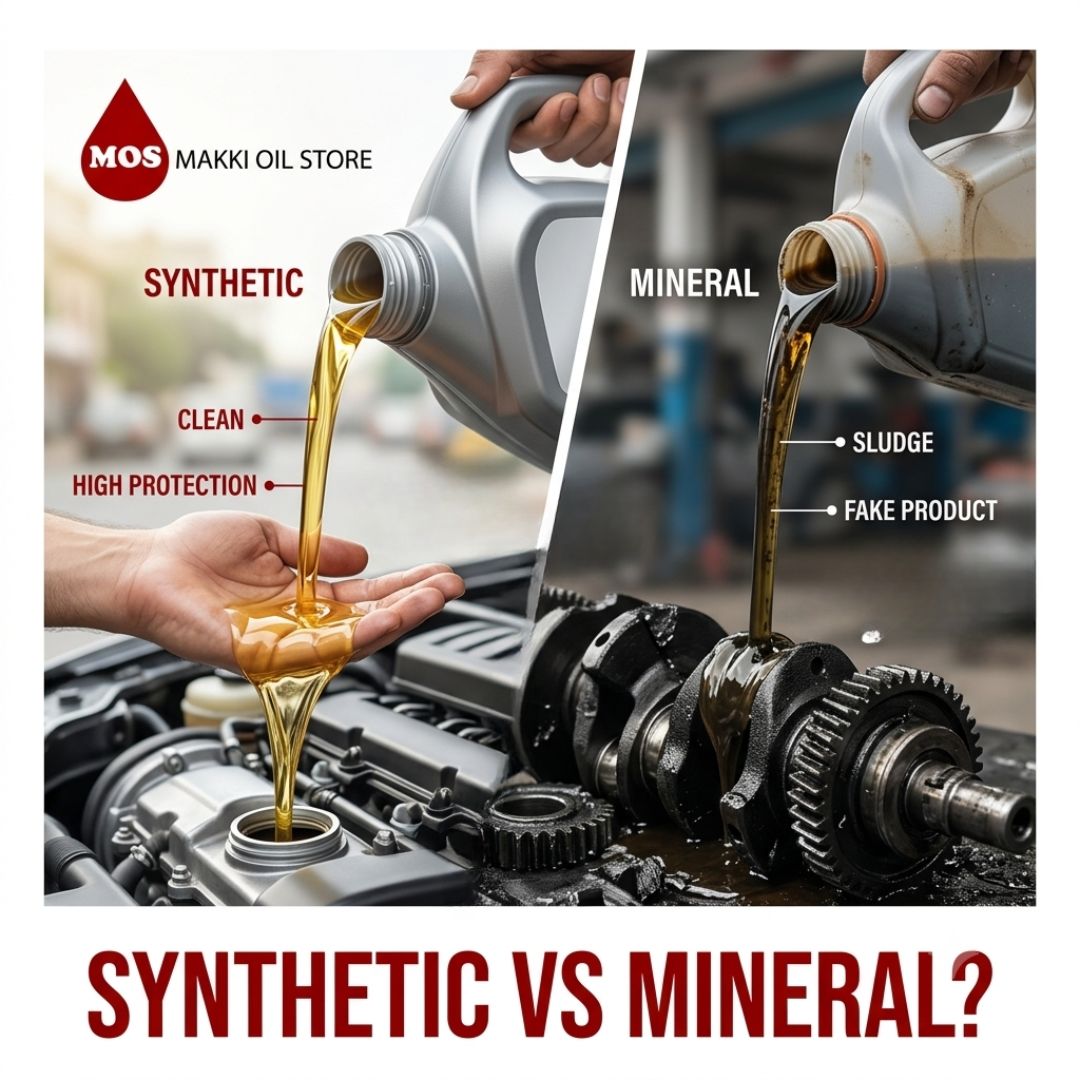 Synthetic vs Mineral Engine Oil — How to Choose the Right One for Your Car