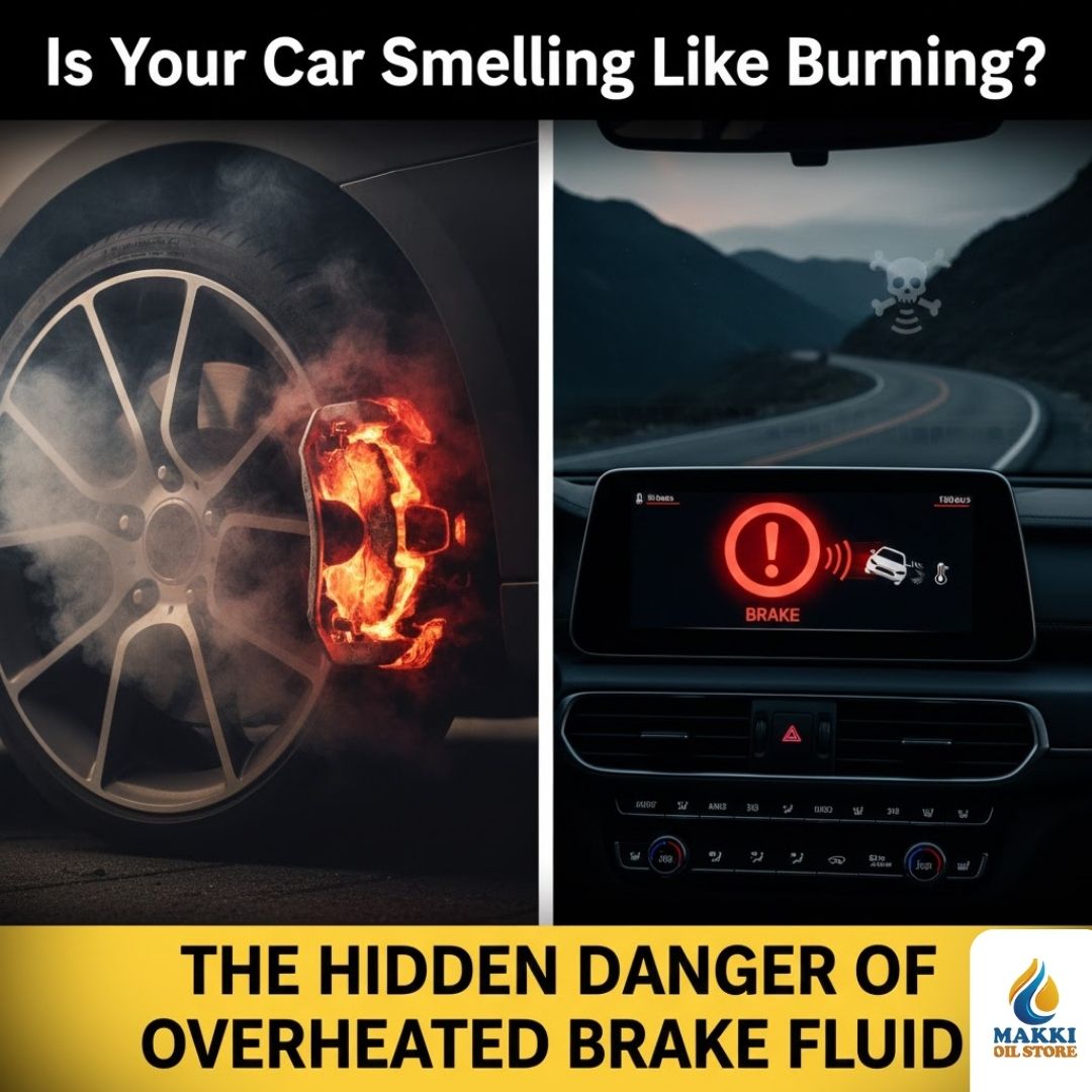 Is Your Car Smelling Like Burning? The Hidden Danger of Overheated Brake Fluid