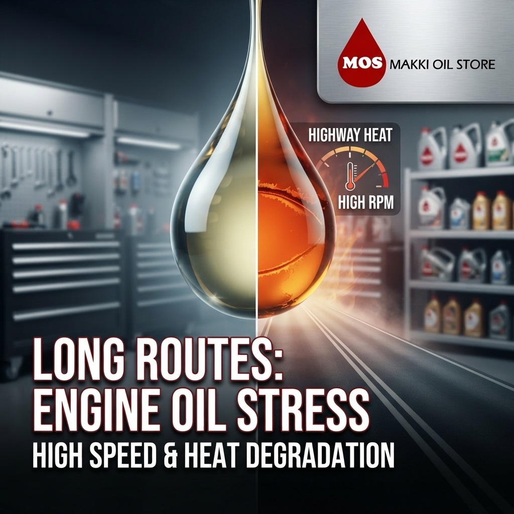 How Long Routes Affect Engine Oil Condition