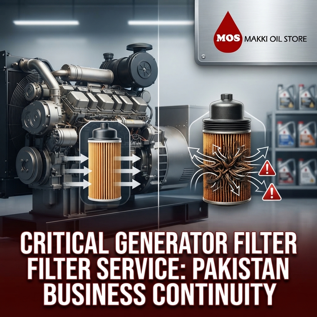 Why Generator Oil Filter Service Is Critical for Businesses in Pakistan