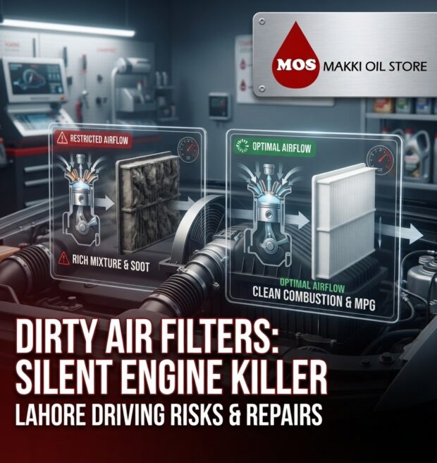 How Dirty Air Filters Are Silently Killing Your Car Engine in Lahore