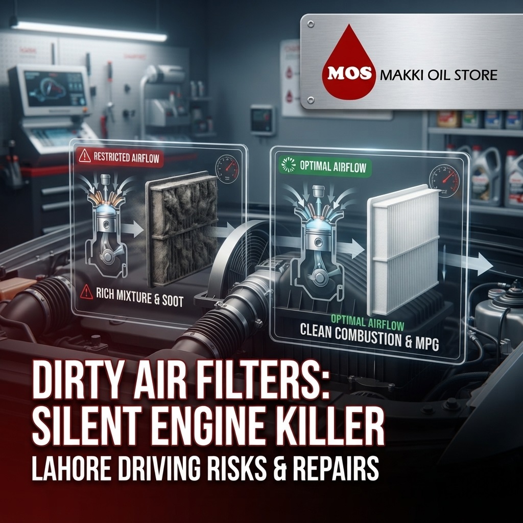 How Dirty Air Filters Are Silently Killing Your Car Engine in Lahore
