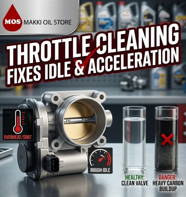 How Throttle Cleaning Solves Rough Idling and Poor Acceleration in Pakistani Cars