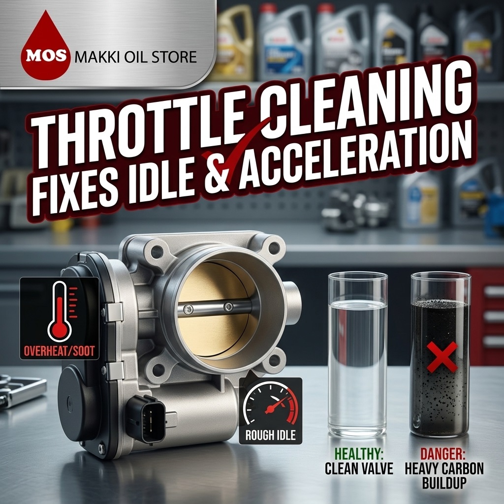 How Throttle Cleaning Solves Rough Idling and Poor Acceleration in Pakistani Cars